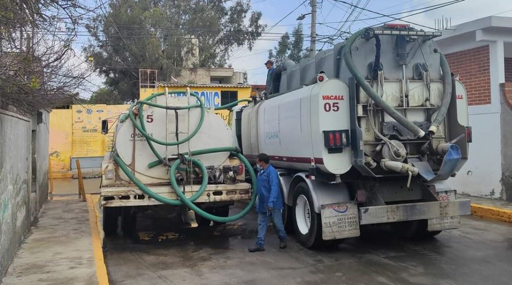TRABAJOS DE LIMPIEZA Y DESAZOLVE EN CHICOLOAPAN PARA PREVENIR ...