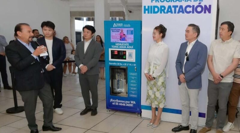 GOBIERNO DE PEDRO RODRÍGUEZ Y GRUPO EMPRESARIAL DE CHINA AQUARELIEF UNEN ESFUERZOS EN FAVOR DE LA SALUD DE DE LAS FAMILIAS ATIZAPENSES CON LA PUESTA EN MARCHA DEL PROGRAMA DE HIDRATACIÓN