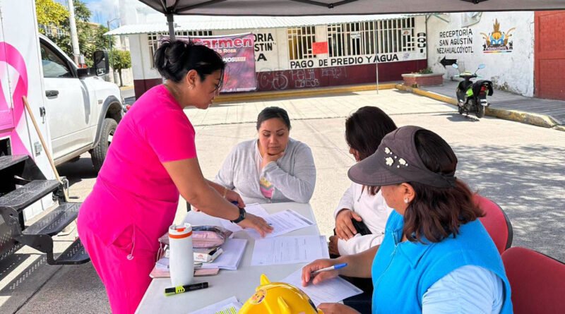OFRECE CARMEN DE LA ROSA MASTOGRAFÍAS GRATUITAS EN NEZAHUALCÓYOTL